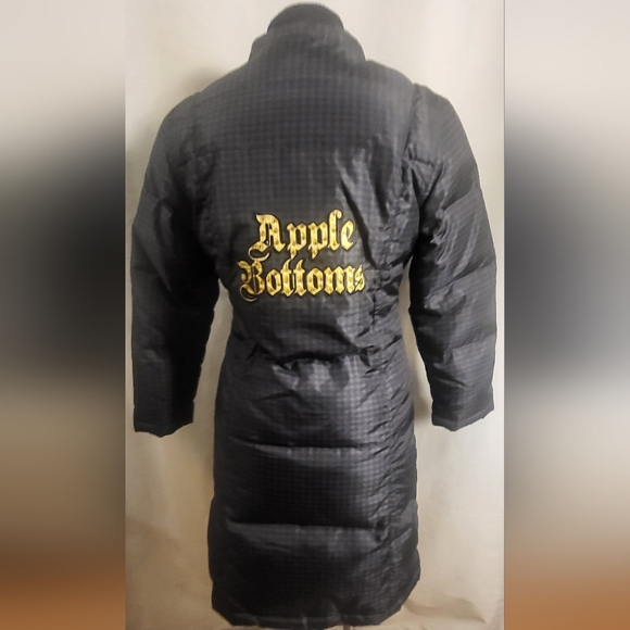 Apple Bottoms  Women puffer black jacket. Size M. - Picture 3 of 8